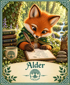 Alder-Writing